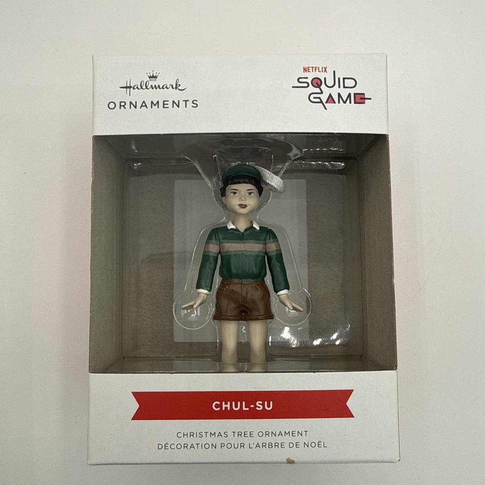 NEW‎ 2025 Hallmark Netflix Squid Game Chul-Su Christmas Ornament NIB